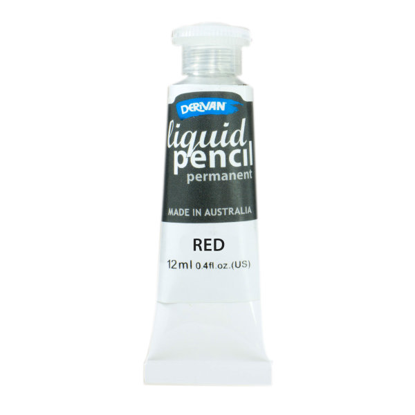 DM Liquid Pencil 12ml Permanent Red