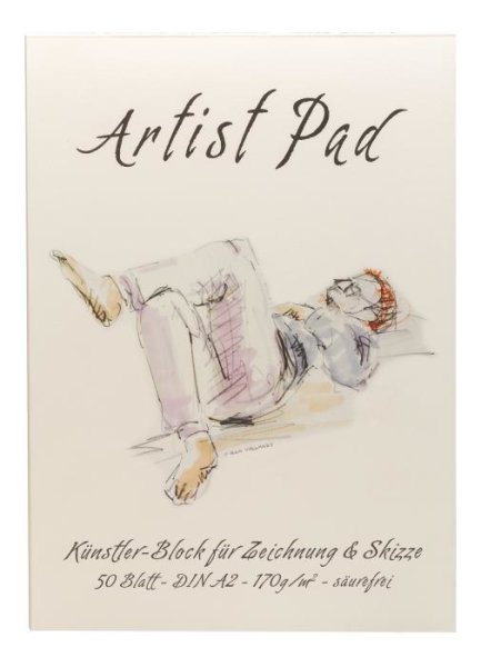 Artist Pad 170g, A2,  50Bl.