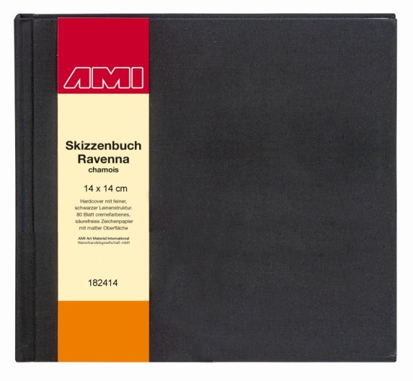 Skizzenbuch Ranna chamois 110g,14x14cm