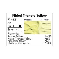 Grumbacher Pre-tested Prof. Oil Colors 37ml, Nickel Titanate Yellow