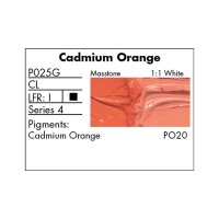 Grumbacher Pre-tested Prof. Oil Colors 37ml, Cadmium Orange