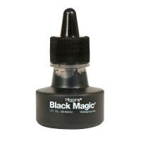 Pigmented Ink,Waterproof,Black Magic,1oz
