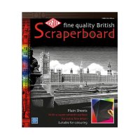 Black Scraperboard 610x502mm (5 sheets)