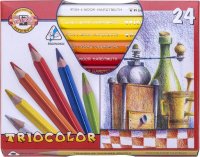 Triocolor Stifte Set 24 Farben