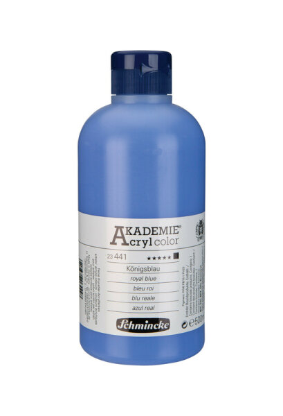 AKADEMIE Acryl color Königsblau 500ml