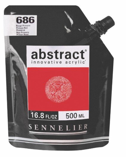 SENNELIER Abstract, 500ml Primärrot 686