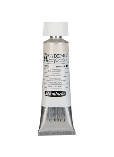 AKADEMIE Acryl color Mineralweiß 60ml