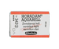 HORADAM Aquarell Zinnoberrot hell 1/1 Napf