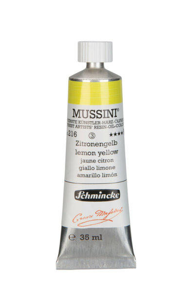 Schmincke MUSSINI® Zitronengelb 35ml